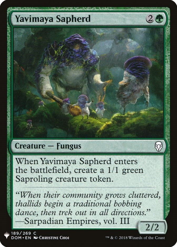 Yavimaya Sapherd (189) (The List Reprints)