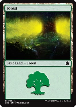 Forest (063) (63) (Magic Game Night 2019)