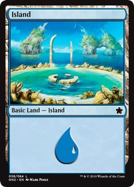 Island (058) (58) (Magic Game Night 2019)