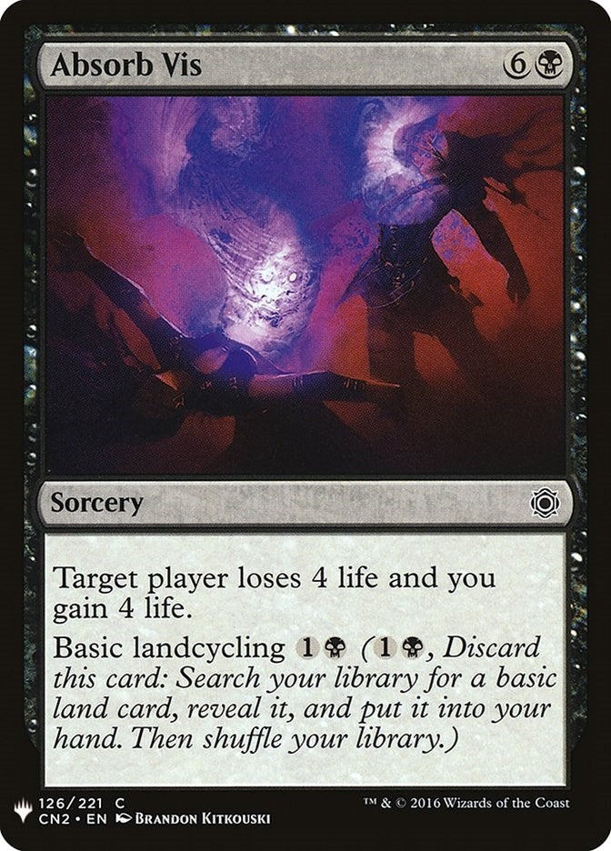 Absorb Vis (126) (The List Reprints)