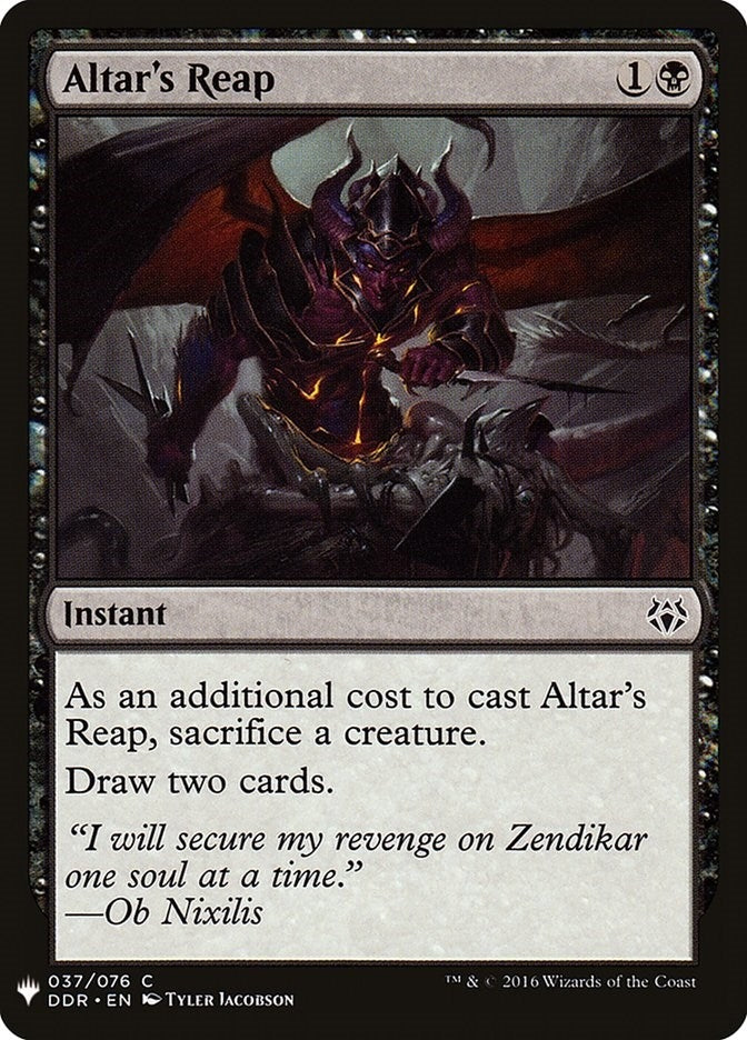 Altar's Reap (37) (The List Reprints)