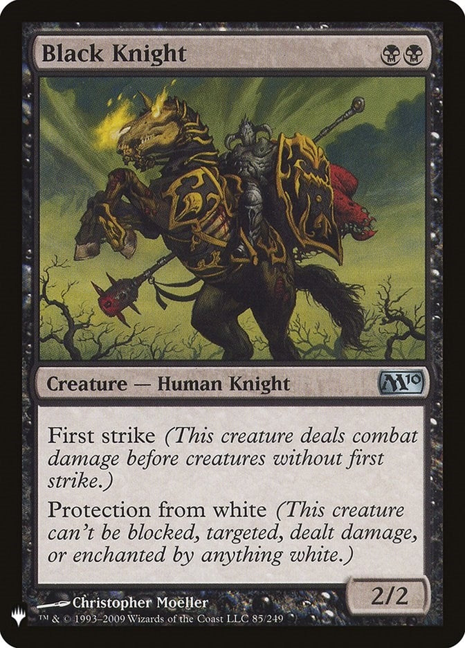 Black Knight (85) (The List Reprints)