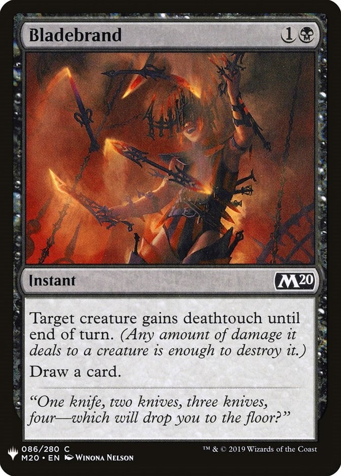 Bladebrand (86) (The List Reprints)