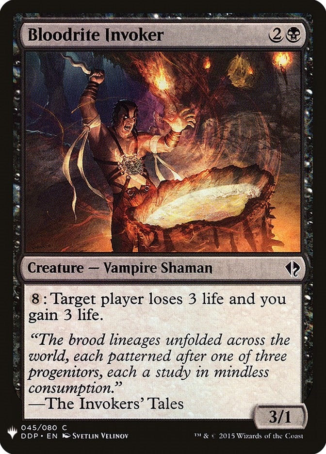 Bloodrite Invoker (45) (The List Reprints)