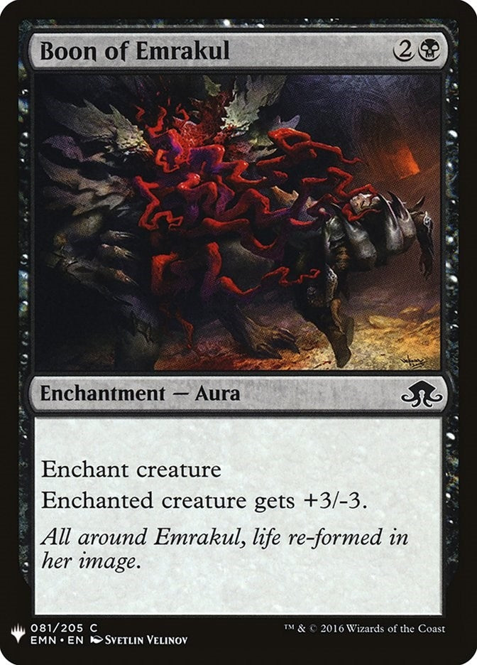 Boon of Emrakul (81) (The List Reprints)