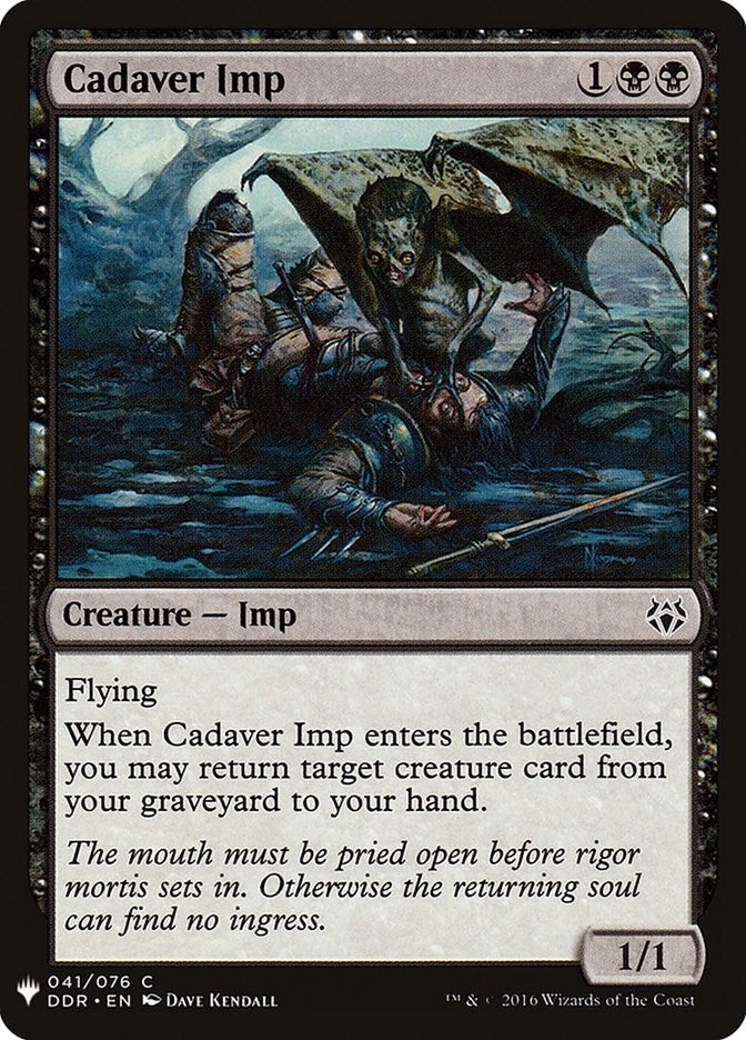 Cadaver Imp (41) (The List Reprints)