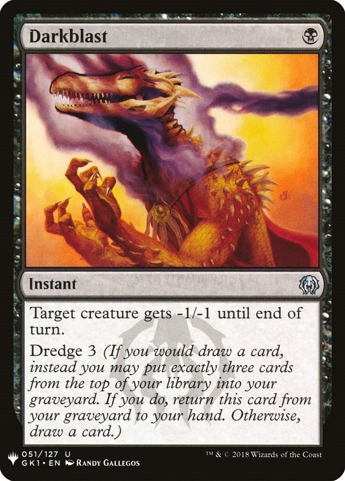 Darkblast (51) (The List Reprints)