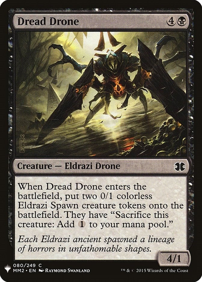 Dread Drone (80) (The List Reprints)