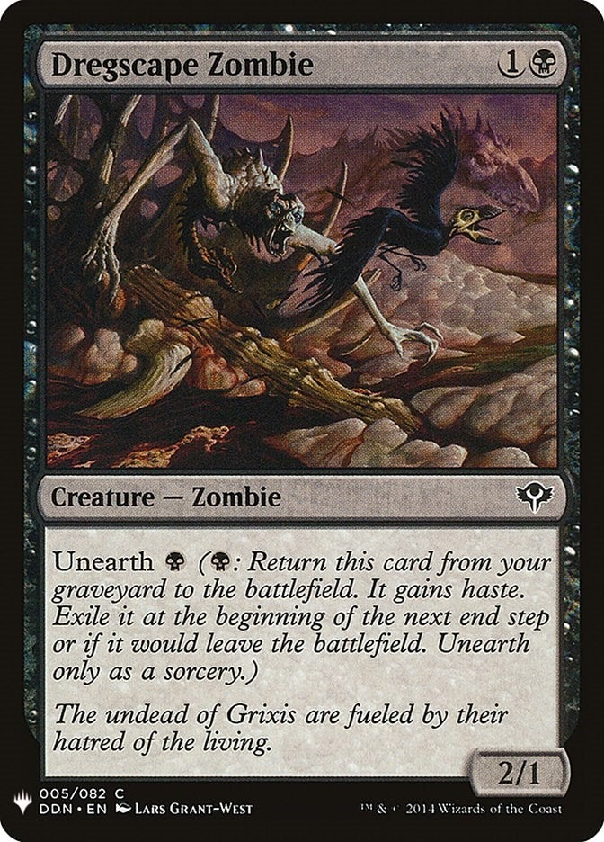 Dregscape Zombie (5) (The List Reprints)