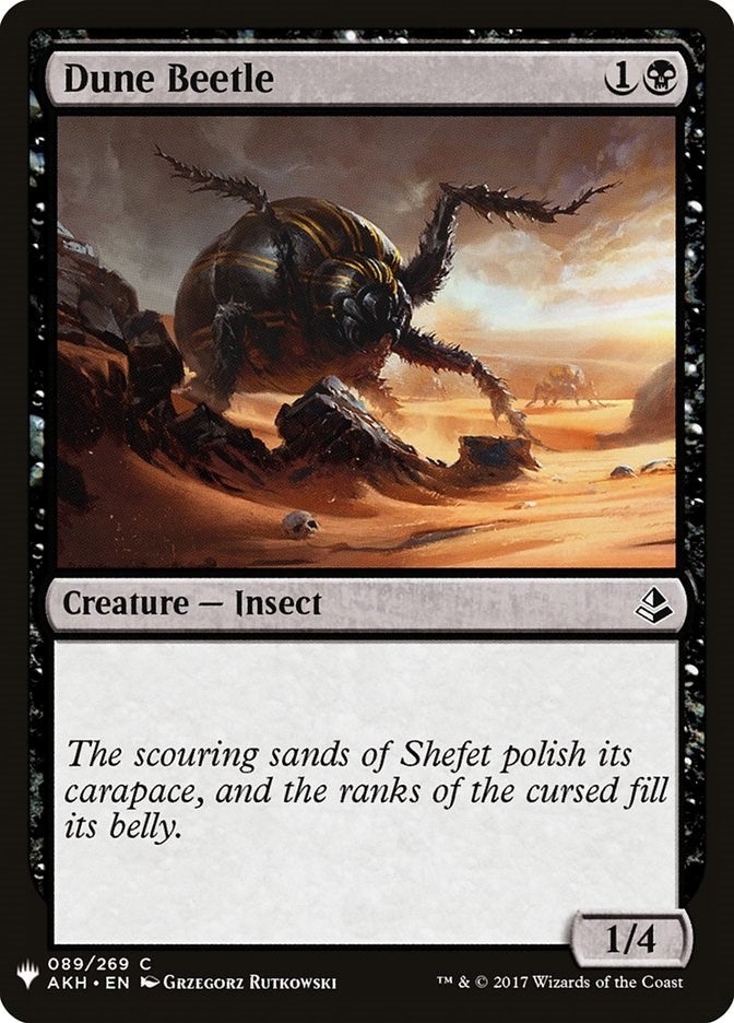 Dune Beetle (89) (The List Reprints)