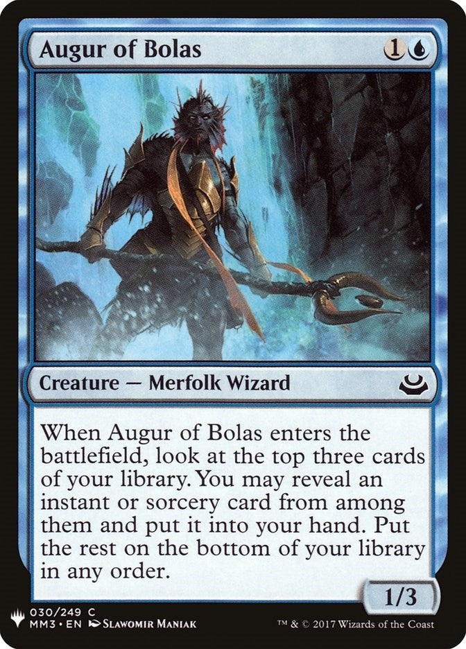 Augur of Bolas (30) (The List Reprints)