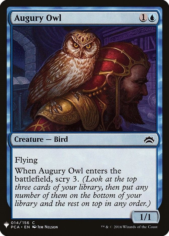 Augury Owl (14) (The List Reprints)