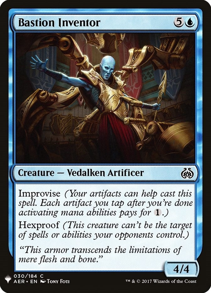 Bastion Inventor (30) (The List Reprints)