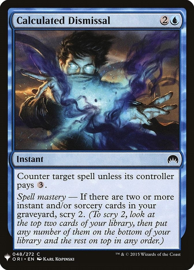 Calculated Dismissal (48) (The List Reprints)