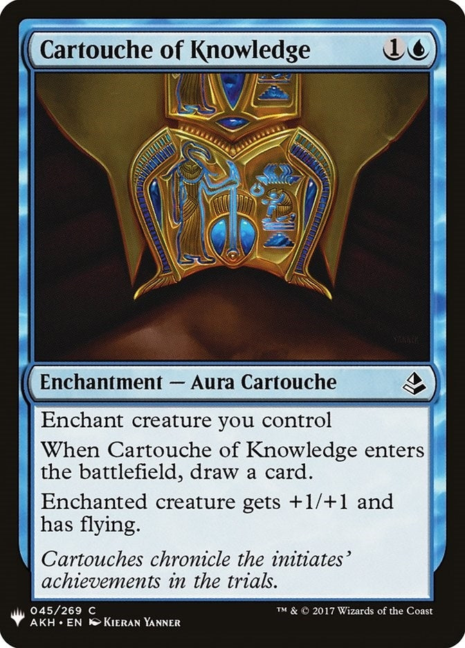 Cartouche of Knowledge (45) (The List Reprints)