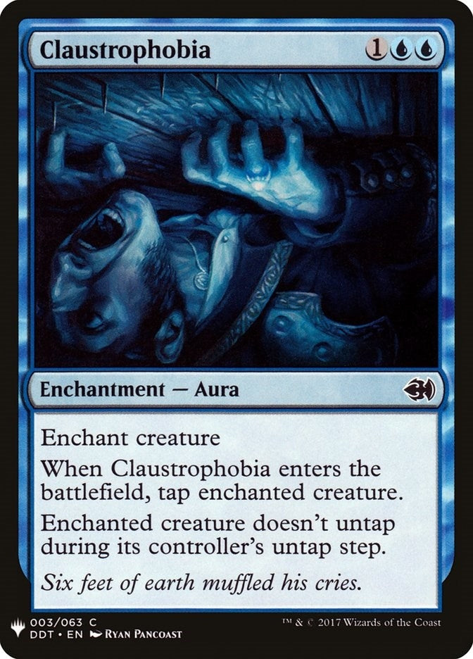 Claustrophobia (3) (The List Reprints)