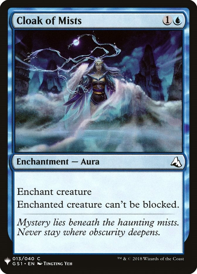 Cloak of Mists (13) (The List Reprints)