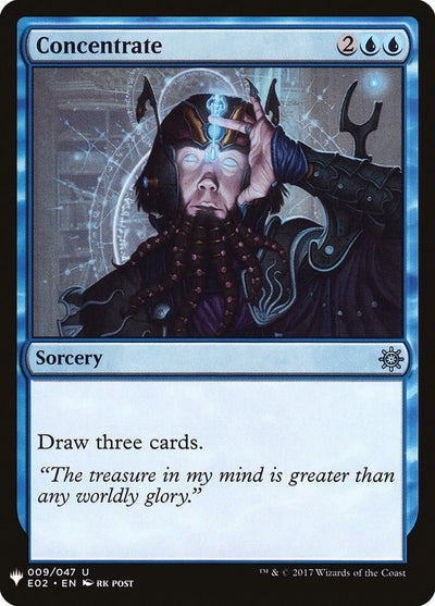 Concentrate (9) (The List Reprints)