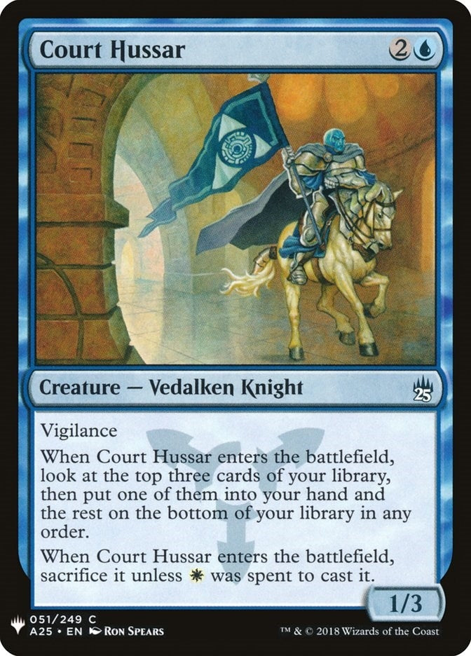 Court Hussar (51) (The List Reprints)
