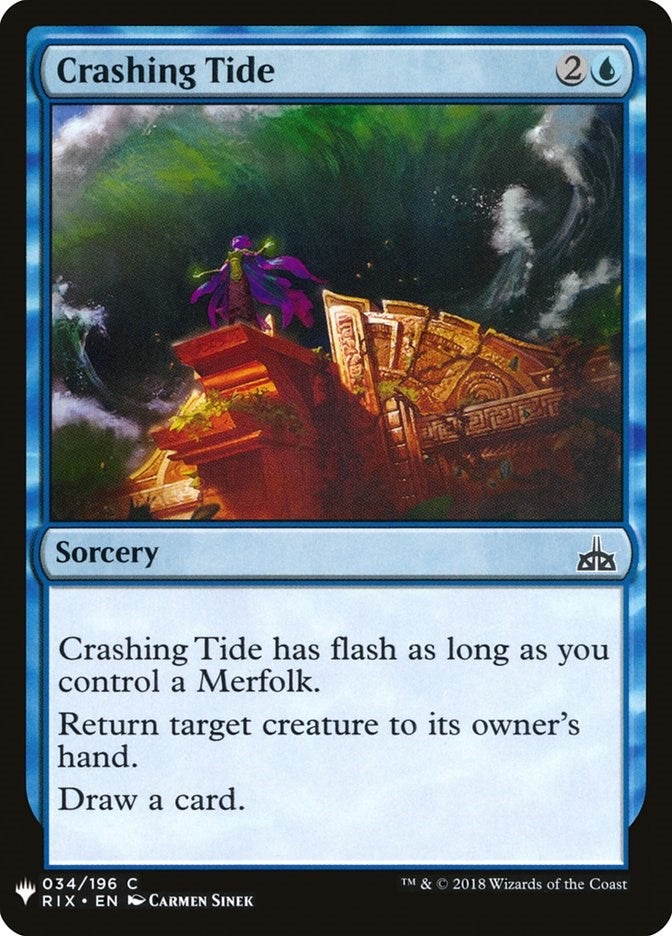 Crashing Tide (34) (The List Reprints)
