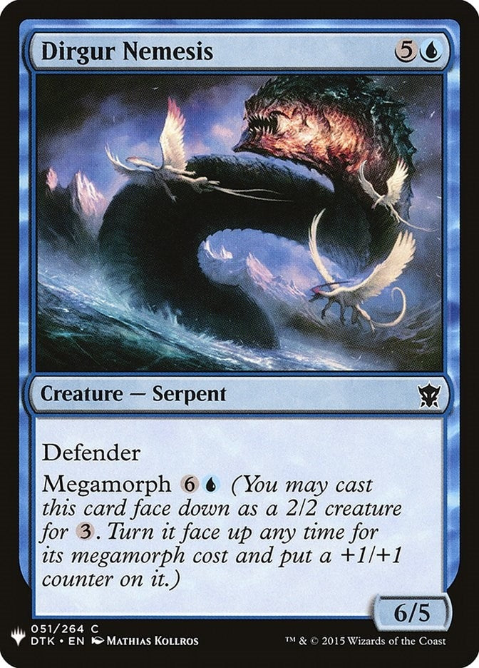 Dirgur Nemesis (51) (The List Reprints)