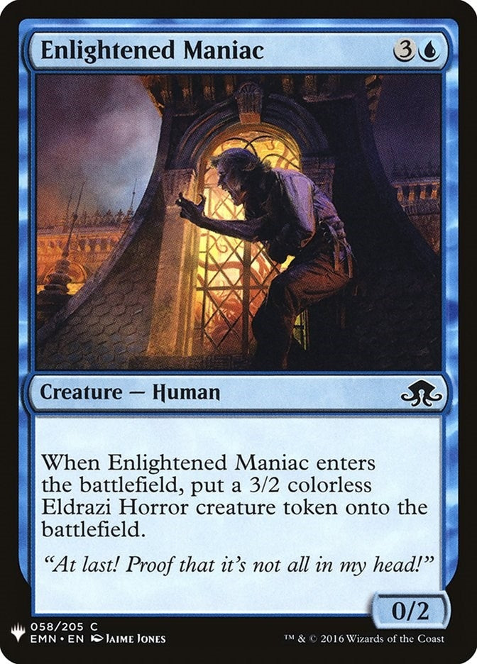 Enlightened Maniac (58) (The List Reprints)