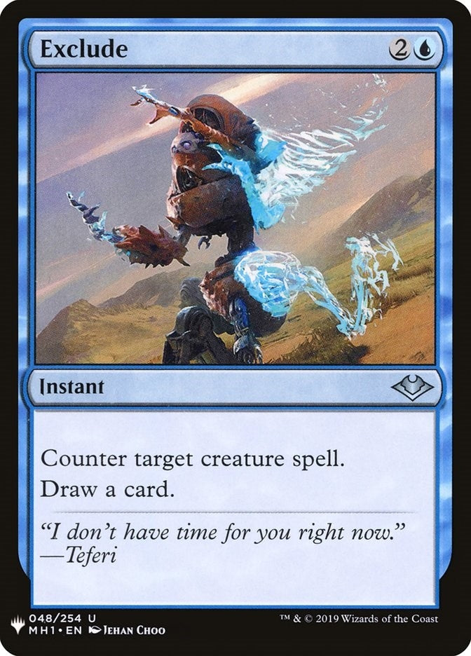 Exclude (48) (The List Reprints)