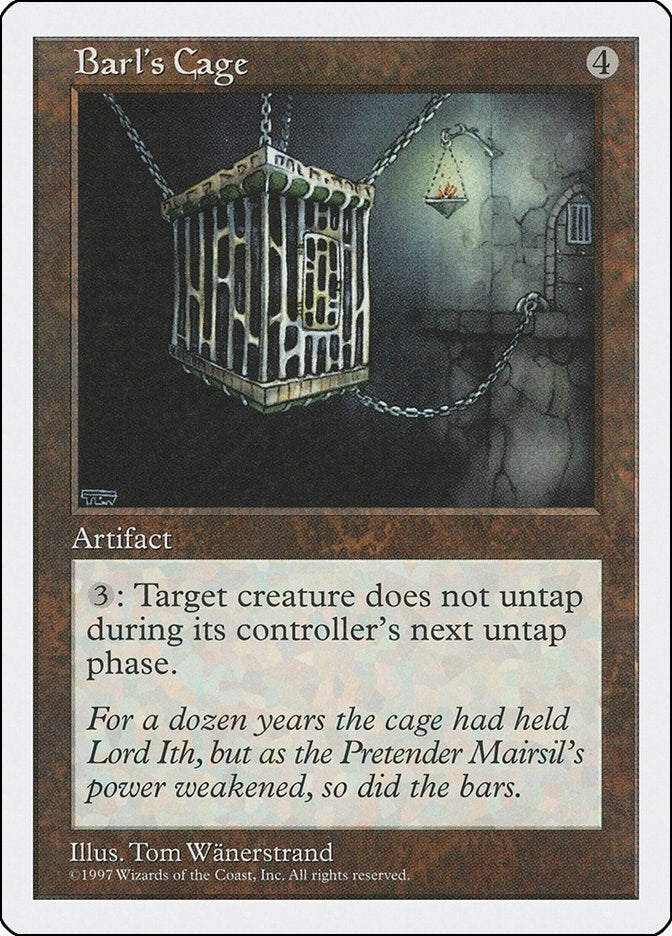 Barl's Cage (Fifth Edition)