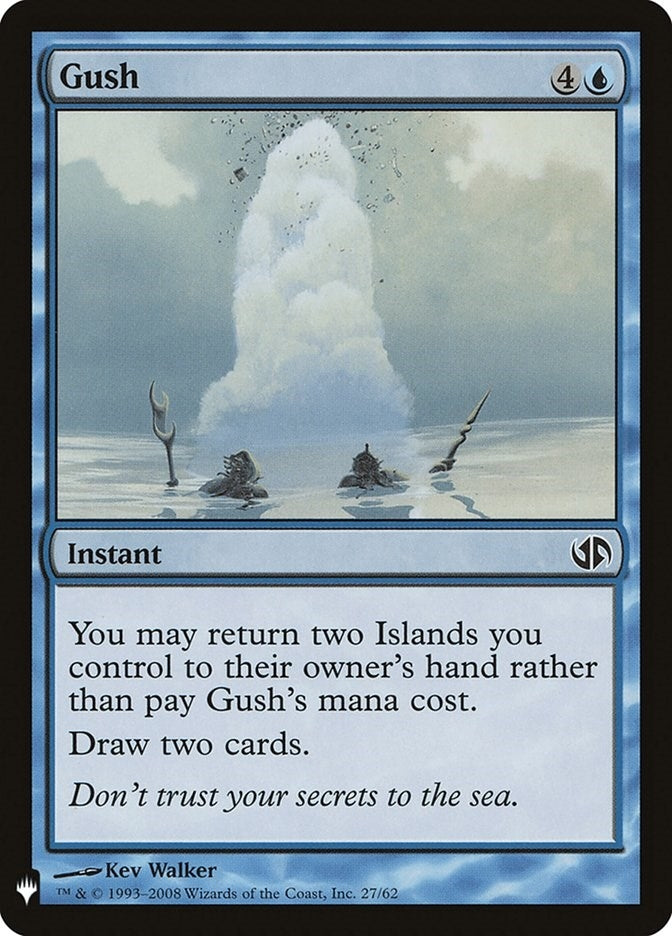 Gush (27) (The List Reprints)