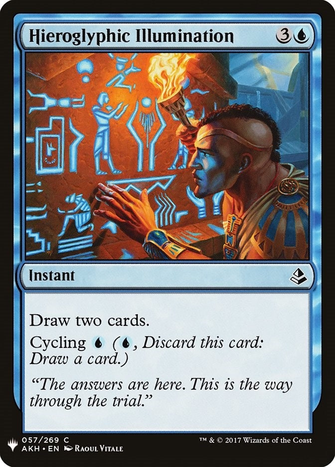 Hieroglyphic Illumination (57) (The List Reprints)