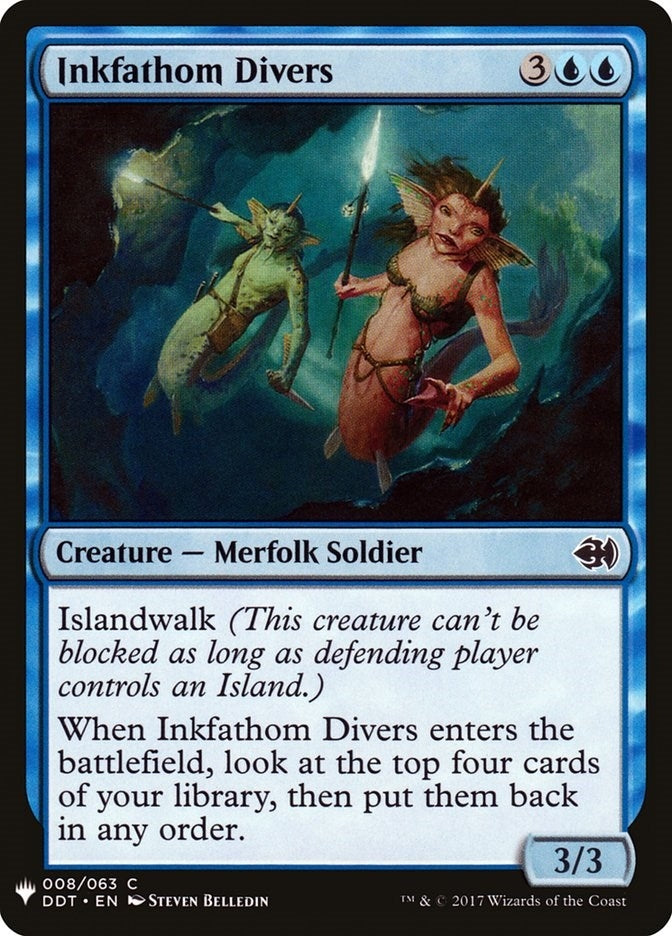 Inkfathom Divers (8) (The List Reprints)