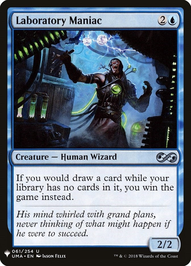 Laboratory Maniac (UMA) (61) (The List Reprints)