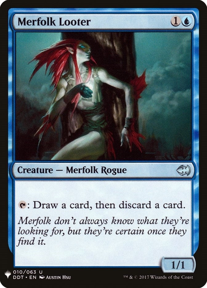 Merfolk Looter (10) (The List Reprints)