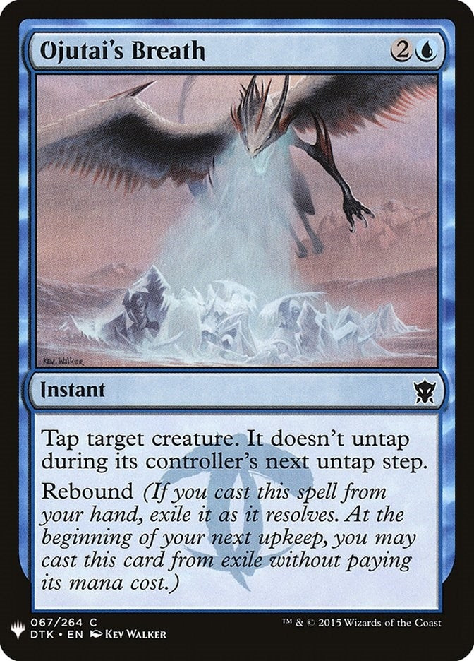 Ojutai's Breath (67) (The List Reprints)