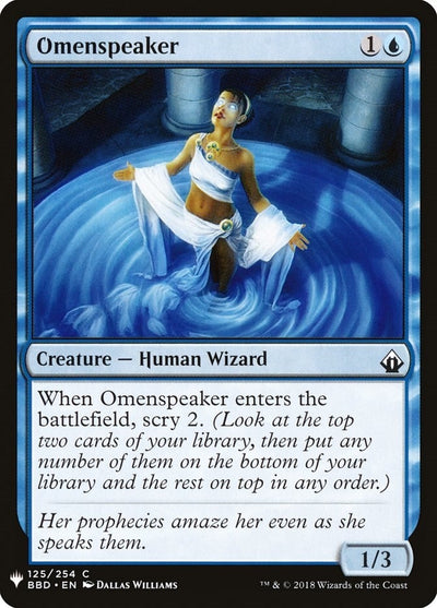 Omenspeaker (125) (The List Reprints)