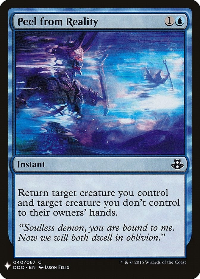 Peel from Reality (40) (The List Reprints)