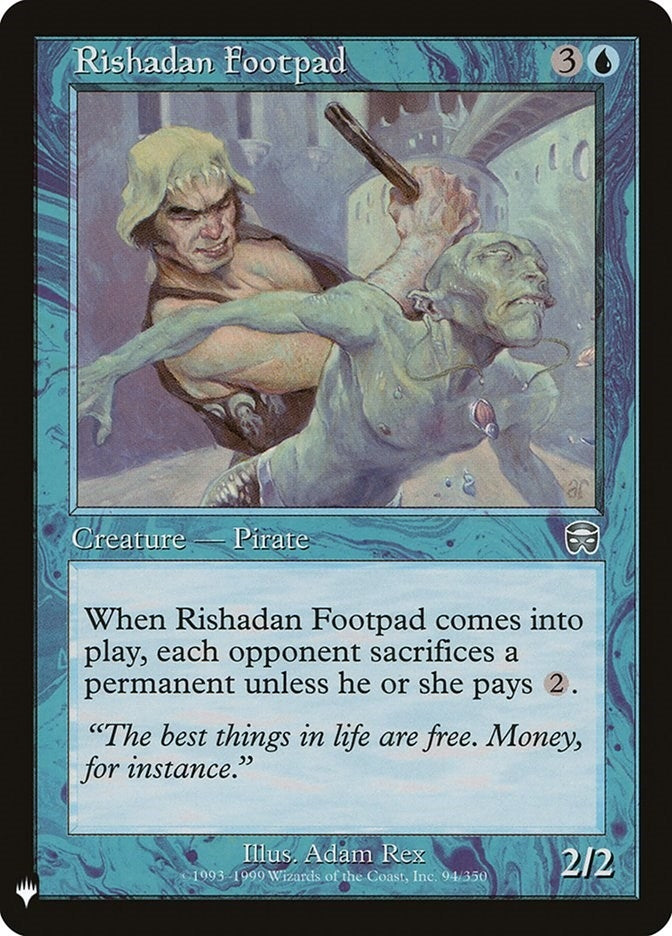 Rishadan Footpad (94) (The List Reprints)