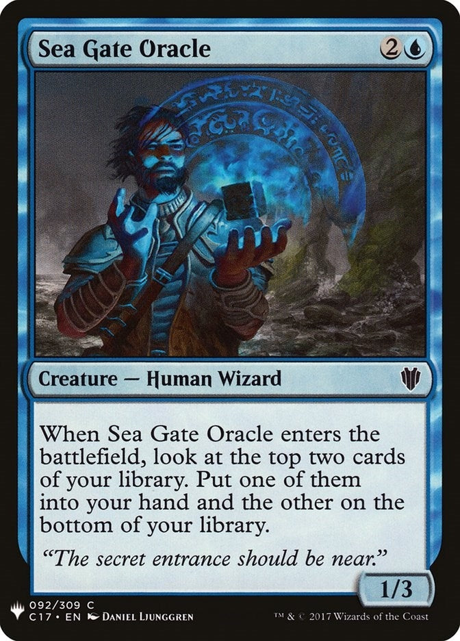 Sea Gate Oracle (C17) (92) (The List Reprints)