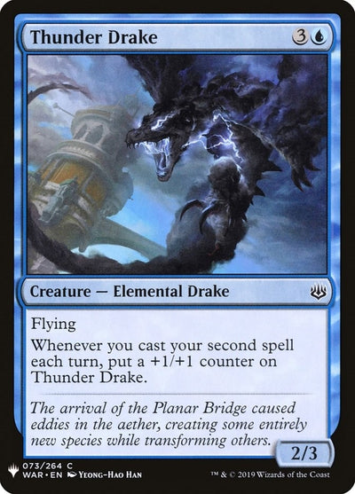 Thunder Drake (73) (The List Reprints)