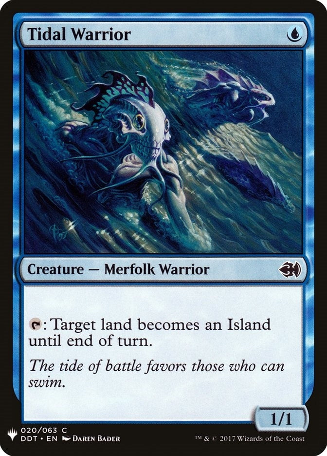 Tidal Warrior (20) (The List Reprints)