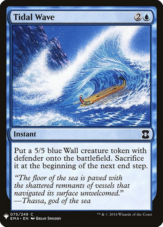 Tidal Wave (75) (The List Reprints)