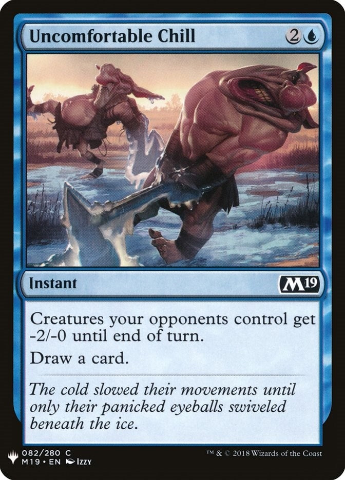Image for Uncomfortable Chill (82) - Magic: The Gathering
