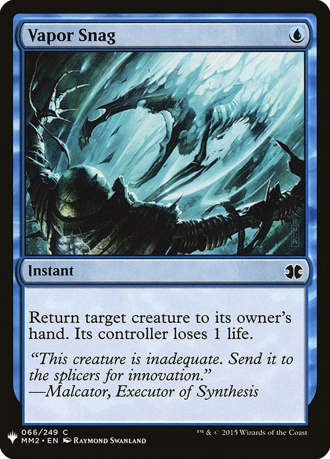 Vapor Snag (66) (The List Reprints)