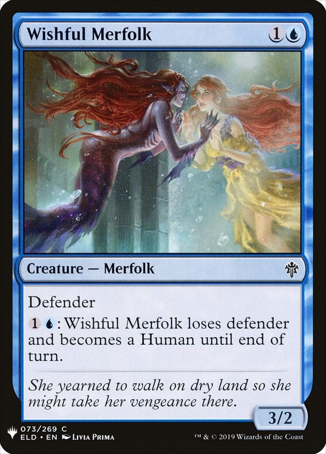 Image for Wishful Merfolk (73) - Magic: The Gathering