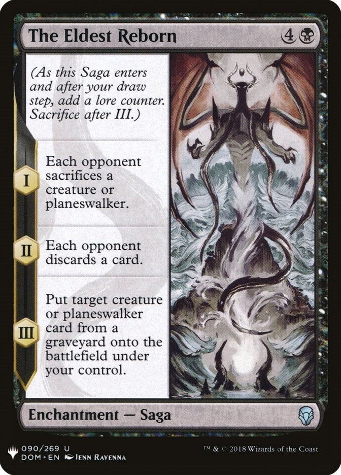 The Eldest Reborn (90) (The List Reprints)