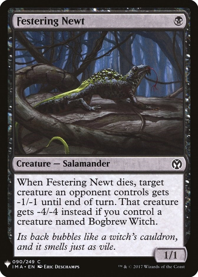 Festering Newt (90) (The List Reprints)