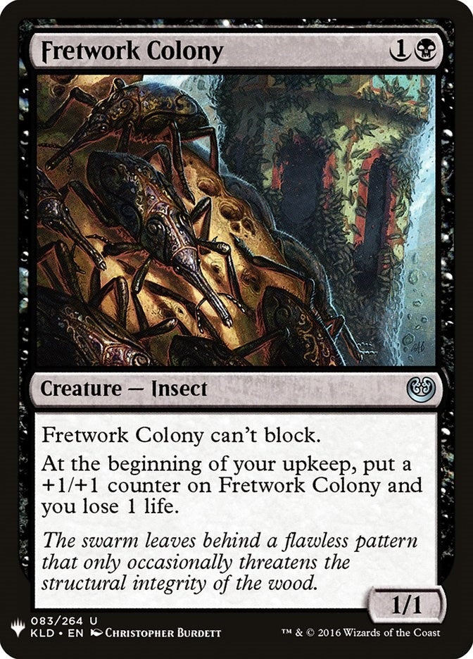Fretwork Colony (83) (The List Reprints)