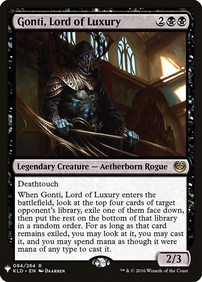 Gonti, Lord of Luxury (84) (The List Reprints)