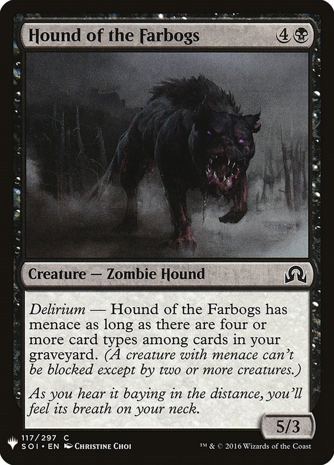 Hound of the Farbogs (117) (The List Reprints)