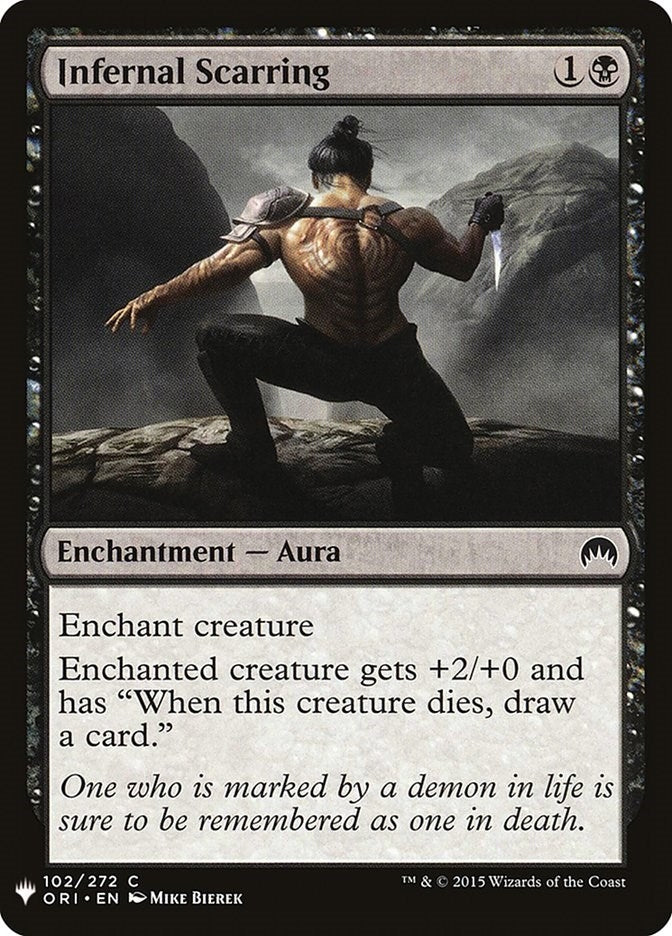 Infernal Scarring (102) (The List Reprints)
